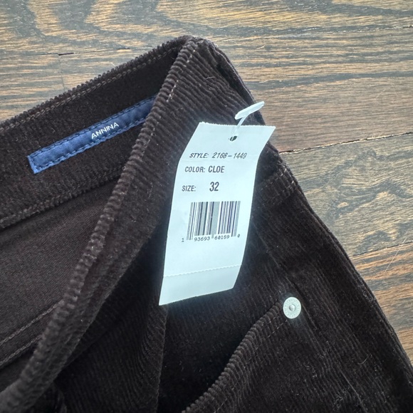 Citizens of Humanity Annina Cotton-Blend Corduroy Wide-Leg Pants Brown clove 32 - Picture 4 of 7